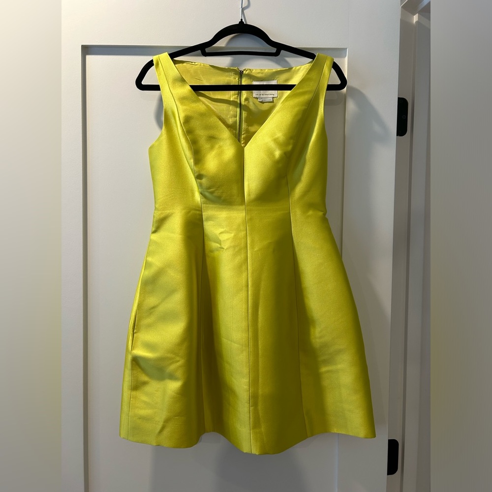Kate Spade Jolt of Citron dress